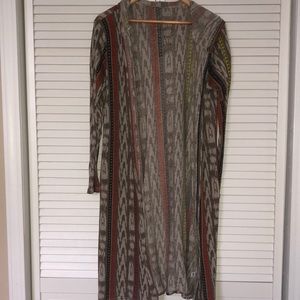 Long cardigan/sweater